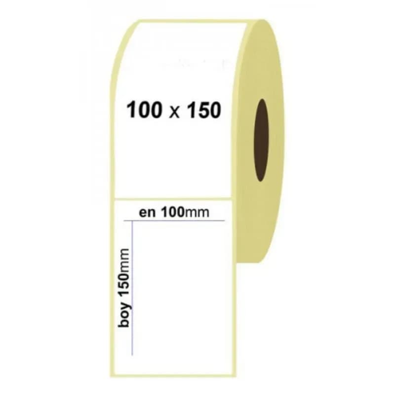 ETİKET 150 X 100 -  PP OPAK - 500 SARIM
